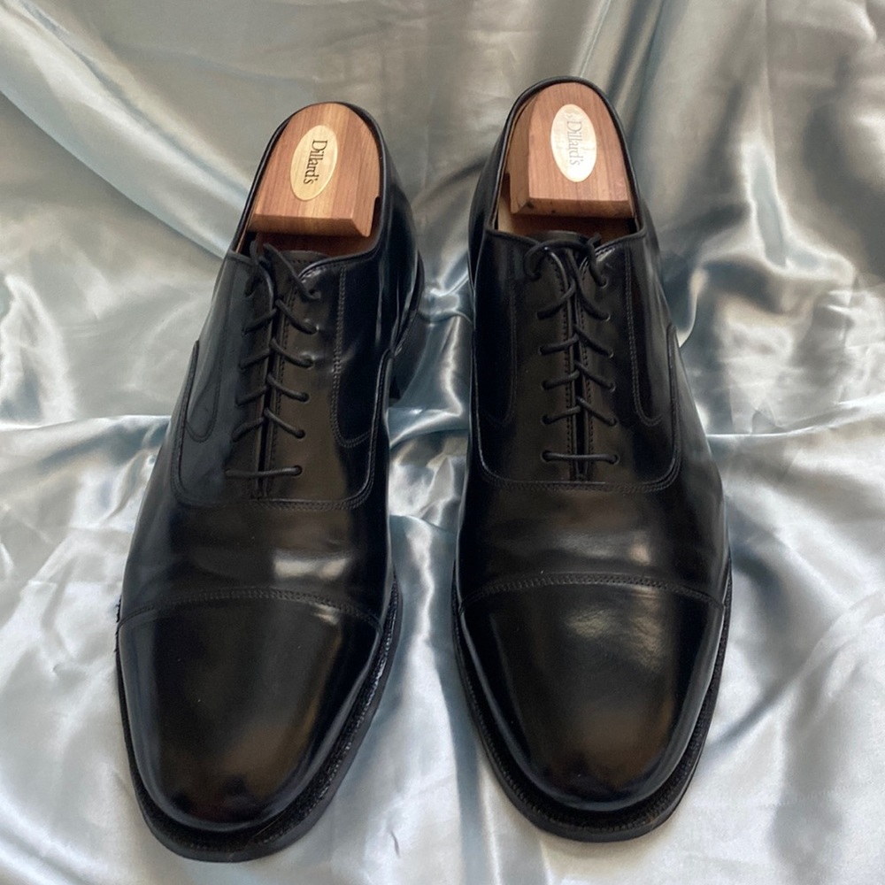 Johnston & Murphy Black Dress Shoes